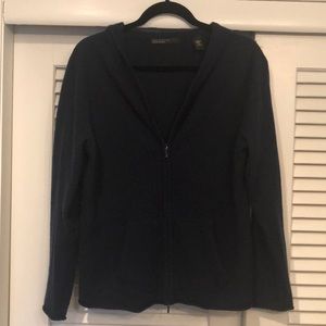Cashmere zipper hoodie XL Lord&Taylor